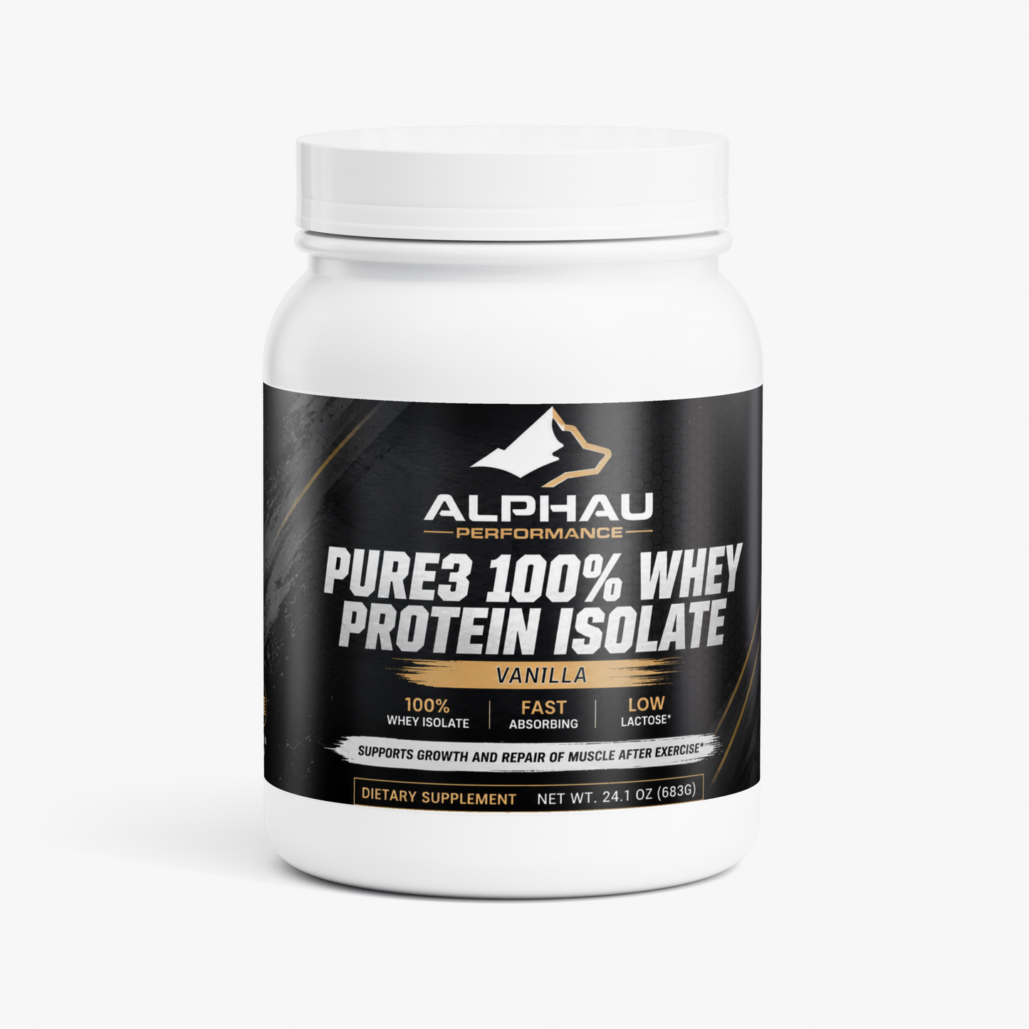 100% Whey Protein Isolate (Vanilla)