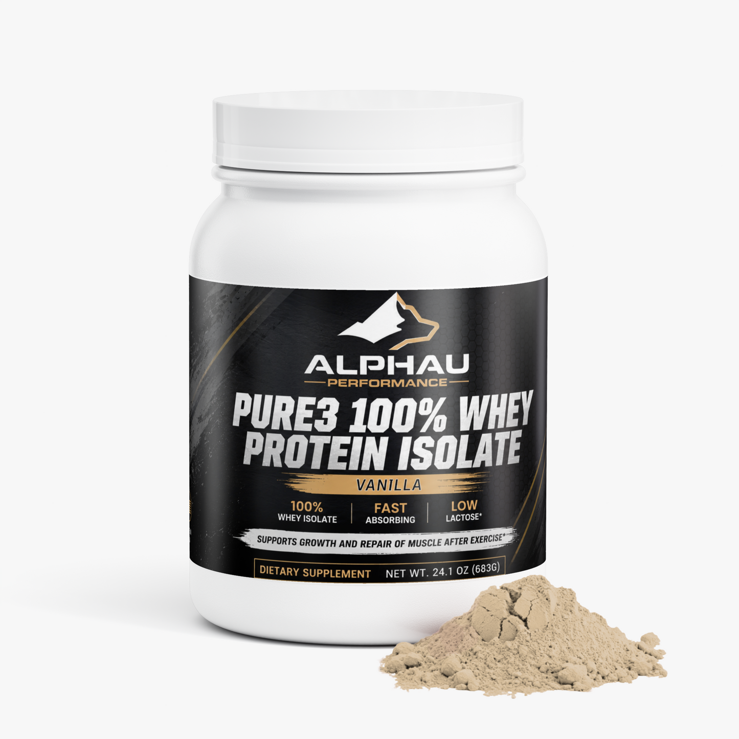 100% Whey Protein Isolate (Vanilla)